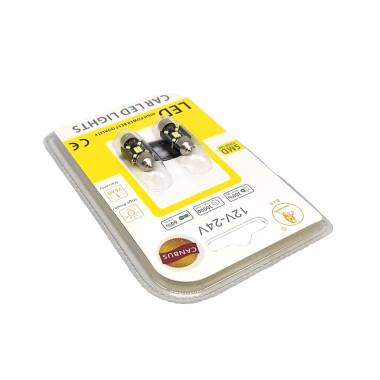 EJC Λάμπες Αυτοκινήτου Canbus LED 31mm 2τμχ ψυχρό φως - LED light