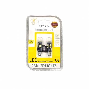 EJC Λάμπες Αυτοκινήτου Canbus LED 2τμχ ψυχρό φως - LED light