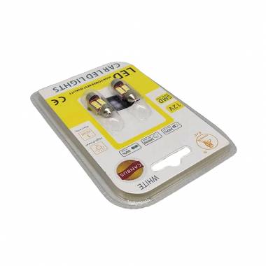 EJC Λάμπες Αυτοκινήτου Canbus 4014-31-10SMD LED 31mm 2τμχ ψυχρό φως - LED light