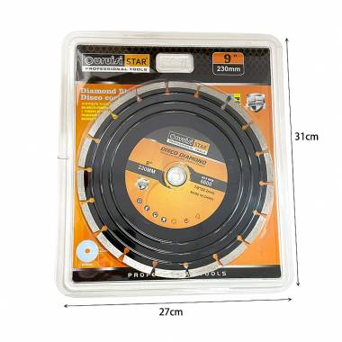Uruisi star Δίσκος κοπής διαμαντέ 9" 230mm
