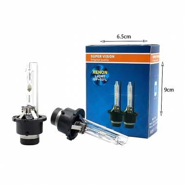 Λάμπες αυτοκινήτου Xenon D2S 6000K – Super vision light up