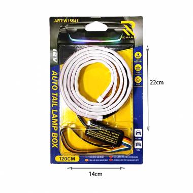 Rchang Διακοσμητική ταινία αυτοκινήτου RGB 12V 120cm W15541 - LED Car auto tail lamp box strip