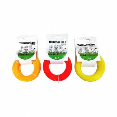 Μισινέζα για χλοοκοπτικό 2.4mmΧ15m - Trimmer line gardening tool brush cutter