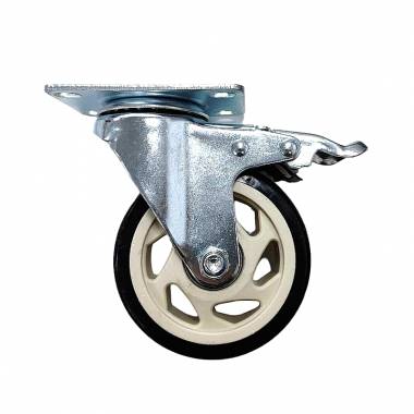 Ροδάκι Περιστρεφόμενο - Rigid Rubber Caster
