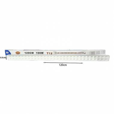 LED Μπάρα - Φωτιστικό Πάγκου 100W 120cm T12 - Led higt end engineering lighting
