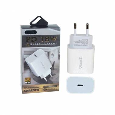 Treqa Φορτιστής για γρήγορη φόρτιση PD 25W για Type-c CS-222 - Fast Charging