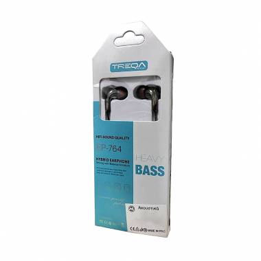 Treqa Ενσύρματα Ακουστικά EP-764 - Hybrid Earphones