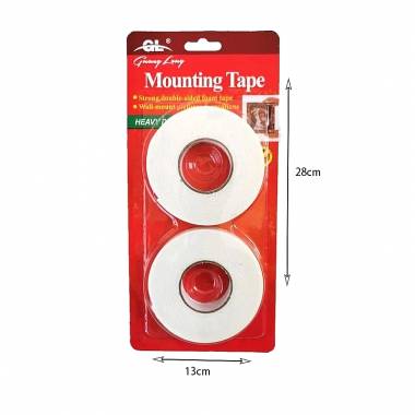 Ταινία διπλής όψεως 2τμχ - Guang Long Mounting Tape Double-sided foam tape