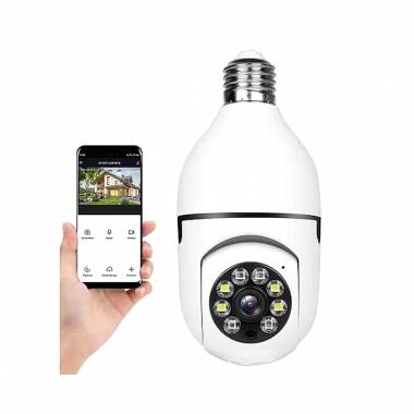 Andowl WIFI κάμερα με ντουι Ε27 4K HD Q-S805 - Light bulb camera