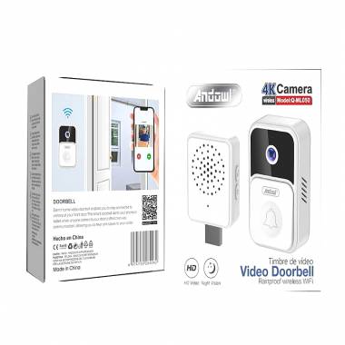 Κουδούνι πόρτας με 4K Κάμερα Andowl Q-ML050 - Door bell Camera