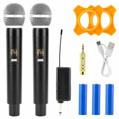 Andowl Ασύρματο Μικρόφωνο Q-MIC002 Set Χειρός Φωνής – Wireless Microphone