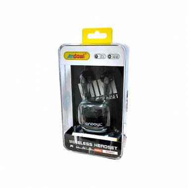 Andowl Ασύρματα ακουστικά Bluetooth με φωτισμό Q-BQS21 5.3 - Wireless bluetooth headset