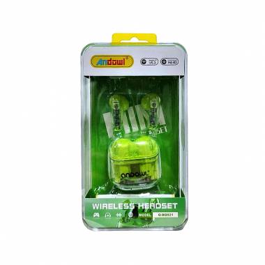 Andowl Ασύρματα ακουστικά Bluetooth με φωτισμό Q-BQS21 5.3 - Wireless bluetooth headset