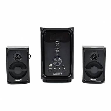 Andowl Ηχεία Υπολογιστή 2.1 1000W PMPO με USB, Micro SD, Bluetooth, Χειριστήριο Q-YX107T - Multimedia Speaker System