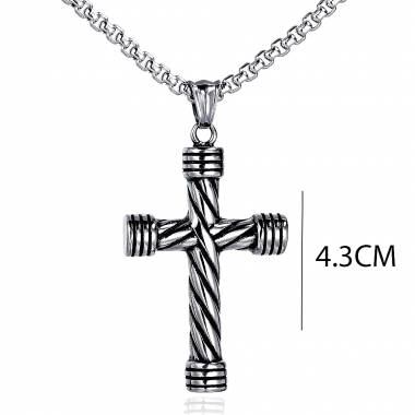 Ανδρικό Κολιέ Σταυρός – Men’s Necklace
