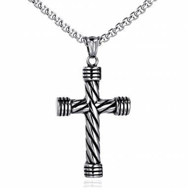 Ανδρικό Κολιέ Σταυρός – Men’s Necklace