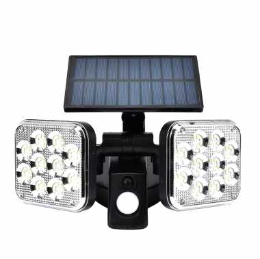 Ηλιακός Προβολέας Led με Αισθητήρα Κίνησης 120 smd led JD-2108