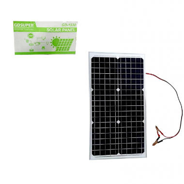 Ηλιακό Φωτοβολταϊκό Πάνελ 30W GD-1030