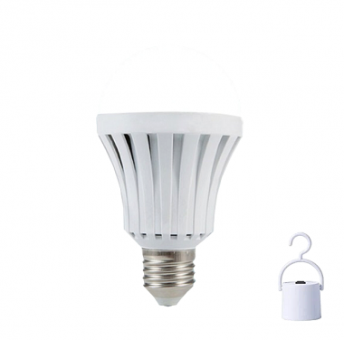 Λάμπα LED με Ενσωματωμένη Μπαταρία Έκτακτης Ανάγκης Li-Ion AC85 E27 9W 265V 6000K