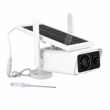 Ηλιακή Αδιάβροχη Ασύρματη Solar Wifi Camera, Full HD 1080p, με Νυχτερινή Λήψη, Ανιχνευτή Κίνηση