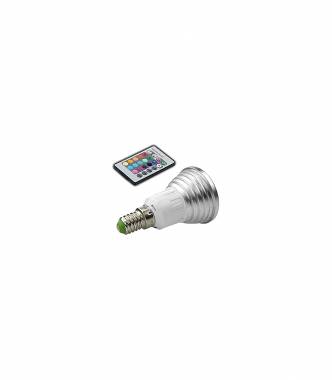 Λάμπα Ε14 Led Rgb με Κοντρόλ 4w